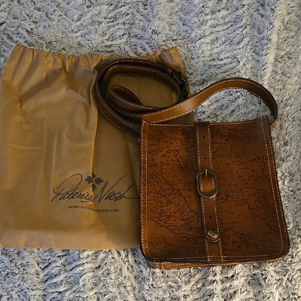 Patricia Nash Brown Leather Bag